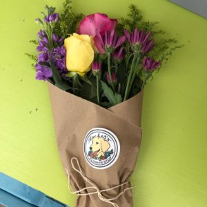 flower truck peacock